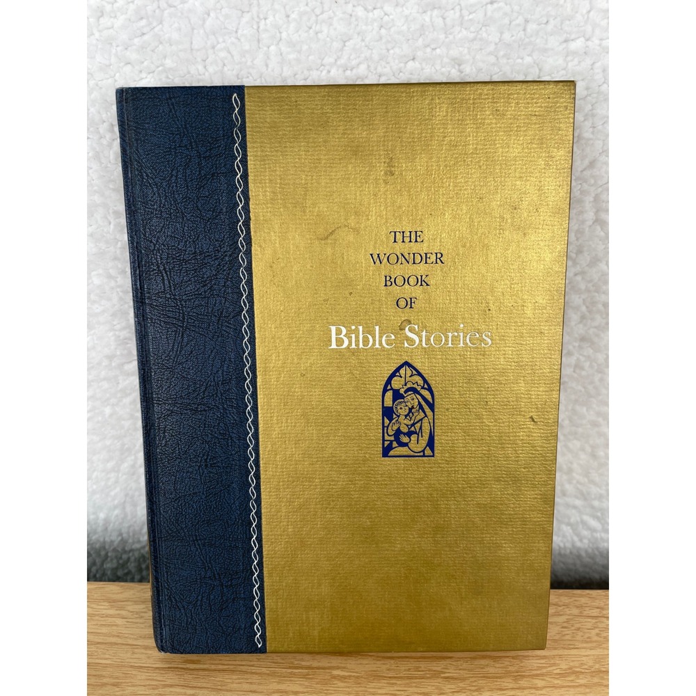 The Wonder Book of Bible Stories David Kyles 1965 Illustrated Hardcover Gold